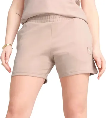 Produktbild von Puma ESS ELEVATED Mid-Rise 5" Sweatshort Damen