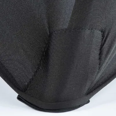 Productafbeelding van Stretchhoes voor buffetklapstoel, ongeveer 465 x 530 x 900 mm (breedte x diepte x hoogte), zwart