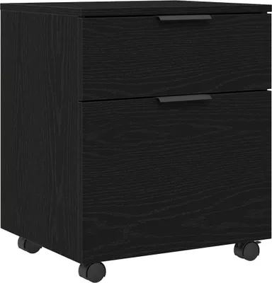Obrázek produktu pro vidaXL Skříň na dokumenty vzhled černého dubu 45 x 38 x 54 cm materiál na bázi dřeva