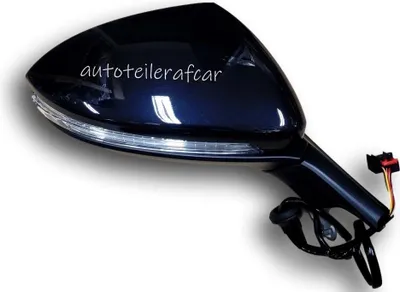 Produktbild von Außenspiegel Spiegel rechts elektrisch für Für VW GOLF VII 2012 - 21 schwarz LC9X