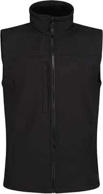 Produktbild von Regatta TRA788 | Flux Softshell Bodywarmer / Weste - Farbe: All Black - Größe: XXL