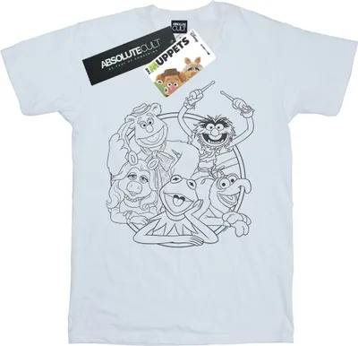 Produktbild von Disney - "The Muppets" T-Shirt für Herren BI51498 (4XL) (Weiß)