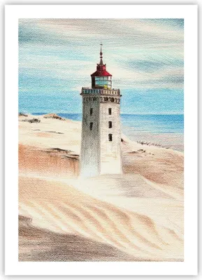 Produktbild von Poster - Poster ohne Rahmen - Laterne Meer Bild - 50x70 cm - Wand Bild - Wanddeko - Wandbilder - Kunstposter - Wandposter - Bilder - Kunstdruck - Wanddekoration - Wandbild - P2XPA50x70-4764