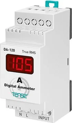 Produktbild von Tense DA-120 Wechselstrom Messgerät Hutschienenmontage AC Amperemeter 1 - 100A inkl. Stromwandler 1-Phasig