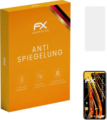 Produktbild von atFoliX FX-Antireflex 3x Schutzfolie kompatibel mit Google Pixel 8 Pro Displayfolie