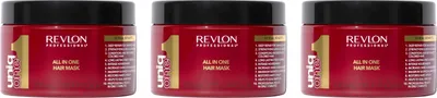 Produktbild von Revlon Uniq One Mask Haarpflege-Maske Intensivpflege für jeden Haartyp 3x300 ml