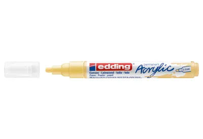 Imagen del producto de Rotulador acrílico edding 5100, color amarillo pastel