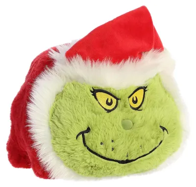 Produktbild von Aurora, 26677 Spudsters Santa Grinch Plüschtier, 25,4 cm, Rot und Grün