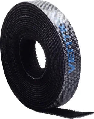 Produktbild von Vention KAABJ Kabelbinder Kabelbinder mit Klettverschluss Nylon Schwarz 1 Stück(e)
