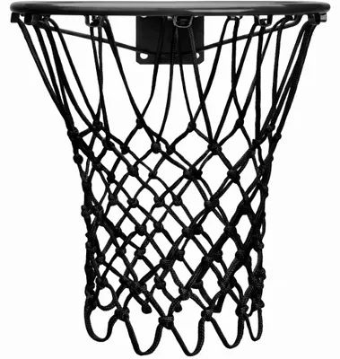 Imagen del producto de Red de baloncesto con 12 aros, más gruesa y reforzada, de calidad para parques infantiles, apta para uso en interiores y exteriores