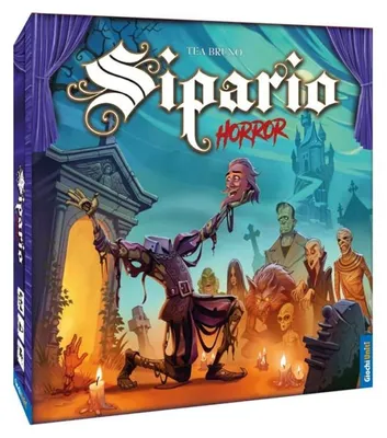 Produktbild von Sipario Horror (Italienische Ausgabe) – Brettspiel – Giochi Uniti – 4-10 Spieler – 8+
