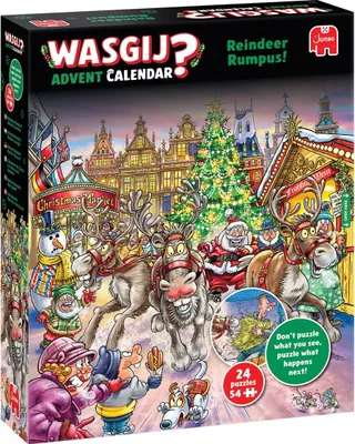 Immagine prodotto di Renne del calendario dell'Avvento di Wasgij in delirio!