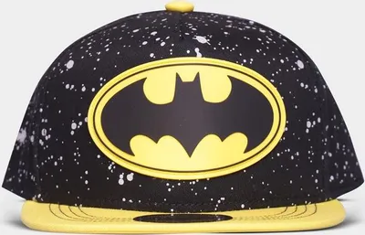 Produktbild von Dc Comics Batman Classic Logo Kinder Snapback Baseball Cap - Schwarz / Gelb