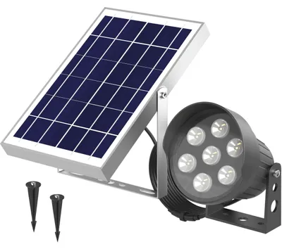 Solar-Außenleuchte, 3000 K/4000 K/6500 K, für den Außenbereich, L