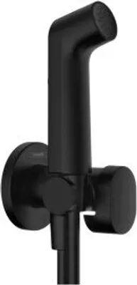 Zdjęcie produktu dla Hansgrohe Bidette Ręczna słuchawka prysznicowa 1-jet S EcoSmart do zimnej wody, z uchwytem i wężem prysznicowym 125 cm, 29230670