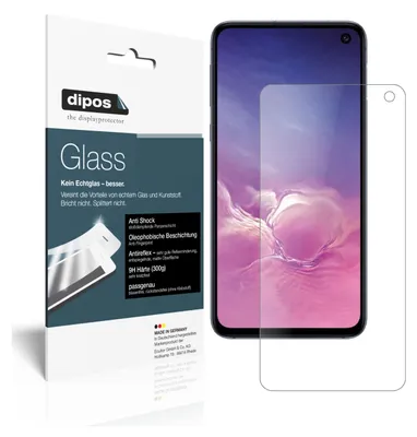 Obrázek produktu pro 2x ochranná fólie pro Samsung Galaxy S10e matná - anti-shock 9H fólie dipos Glass plastové sklo