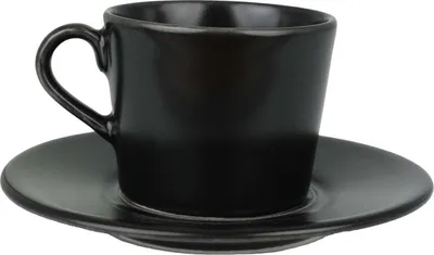 Zdjęcie produktu dla Bonna Notte Neat - Filiżanki i spodki do espresso - 80 cm3 - Porcelana - Zestaw 6 sztuk