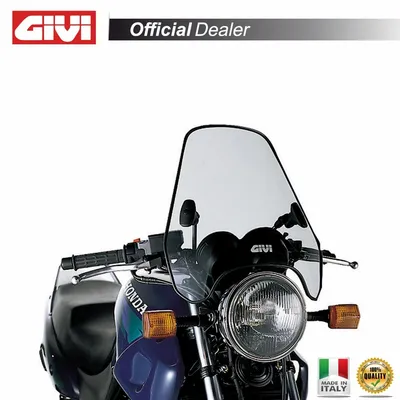 Immagine prodotto di Parabrezza GIVI universale 2 punti fumé 37,9x44,5cm