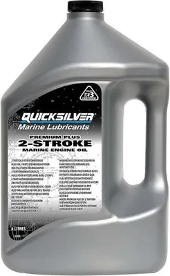 Obrázok produktu pre Quicksilver Premium Plus TwoStroke Outboard Engine Oil 4 L Lodný motorový olej 2 takt