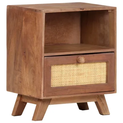 Produktbild von Nachttisch 40x30x50 cm Mango Massivholz