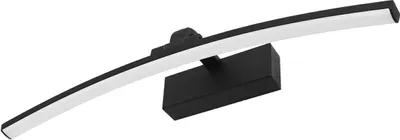 Obrázok produktu pre LED nástenná lampa nad zrkadlo TERRA čierno-biela 12 W, neutrálna biela, 840 lm, akryl, rozmery: 12,5 x 50 x 5 cm, IP44, IdeaLED