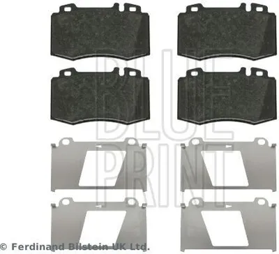 Produktbild von BLUE PRINT Bremsbeläge Satz Vorne passend für MERCEDES-BENZ E-Klasse Limousine (W211) ADU174214