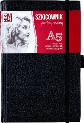 Produktbild von Professionelles Skizzenbuch A5 80 Blatt 110g Koh-i-noor