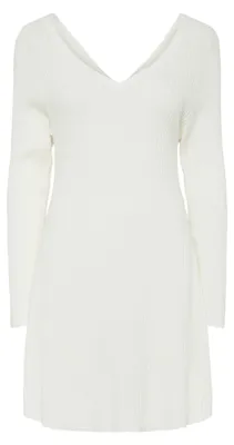 Produktbild von PIECES PCPRISTA LS V-Neck Knit Dress BC