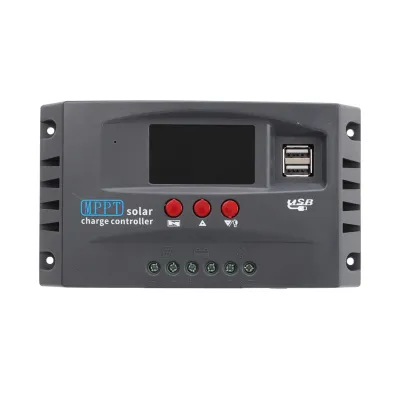 Obrázok produktu pre Regulátor solárneho nabíjania MPPT s inteligentným automatickým nastavením, 12 V/24 V, 10 A, pre solárne systémy