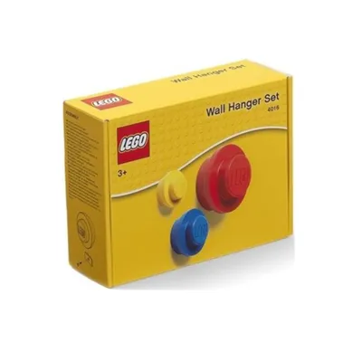 Obrázek produktu pro LEGO 40161732 Sada LEGO Závěs na zeď, žlutá/modrá/červená