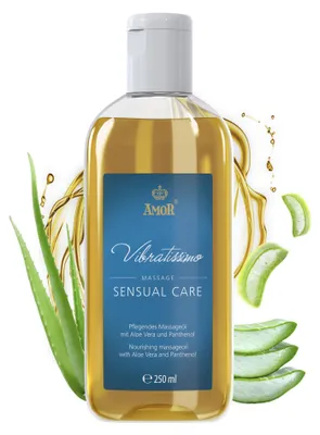 Vibratissimo Vibratissimo “Sensual Care” 250 ml, olio da massaggio, olio – immagine 1