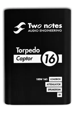 Obrázek produktu pro Two Notes Torpedo Captor 16 Attenuátor Loadbox