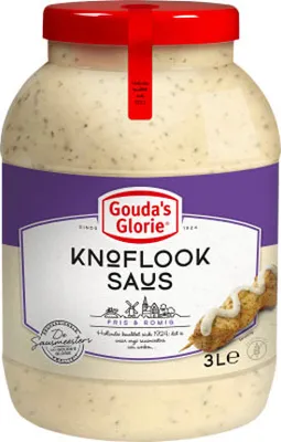 Immagine prodotto di Gouda's Glorie Salsa all'aglio, lattina da 3000 ml (Knoblauch Sauce)