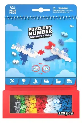 Produktbild von Plus-Plus PuzzleByNumb ActPad Transport 3990 09932