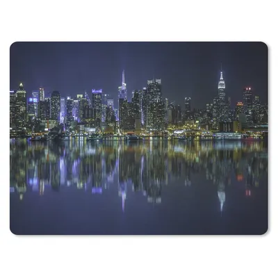 Produktbild von MuchoWow® Mauspad Mousepad New York - Skyline - Amerika 23x19 cm - Mousepads - Maus Mat - Pad - Mausunterlage - Schreibtischunterlage - Mauspad