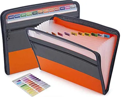 Produktbild von Dokumentenmappe A4, Dokumententasche F?chermappe 13 Sortiermappe