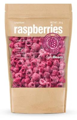 Zdjęcie produktu dla GymBeam – liofilizowane maliny, 30 g