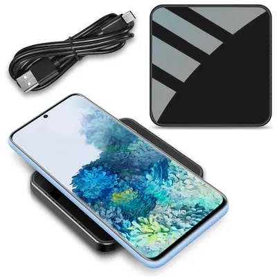 Produktbild von Wireless Charger für Samsung Galaxy S26 S25 Induktives 15W Schnell Ladegerät
