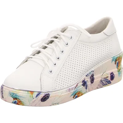 Zdjęcie produktu dla Niskie sznurowane buty Artiker w kolorze białym/białym combi, rozmiar 41