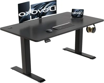Obrázok produktu pre Nastaviteľný písací stôl - Stôl na státie - Elektrický stôl - Ergonomický stôl - Stôl s pamäťovou funkciou