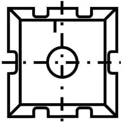 Image de Plaquette carrée 13 | 15 x 15 x 2 mm | 50 pièces | Couteaux réversibles convenant pour le bois dur et le bois tendre | Couteaux de rechange pour dégrossisseurs, fraises à laquer, fraises à rainurer |T08MF