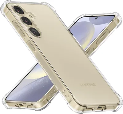 Immagine prodotto di Custodia per Samsung Galaxy S25 Paraurti trasparente in TPU morbido, custodia protettiva antiurto