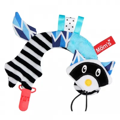 Productafbeelding van Hencz Toys Riempje voor fopspeen, ShopHop - blauw