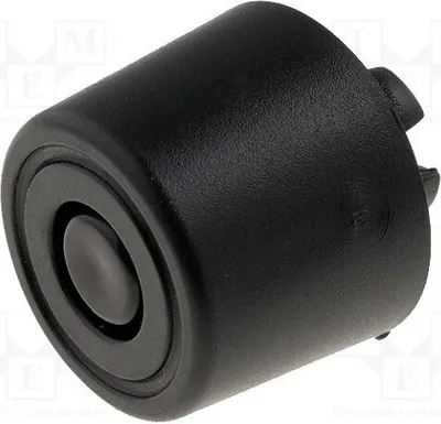 Obrázok produktu pre 10 kusov rýchlych montážnych pätiek: A: 8 mm, B: 20 mm, materiál: polyetylén, C: 18 mm, nožičky: čierne