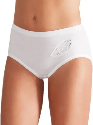 Produktbild von Damen Slip 5er Pack Feinripp-Baumwolle von ESGE