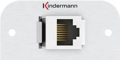 Produktbild von Kindermann 7441000526 RJ-45 Aluminium Steckdose (7441000526)