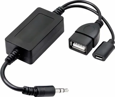 Produktbild von P14 3.5mm AUX Audio Stecker auf USB A Buchse Auto Audio Adapter Kabel Autoradio
