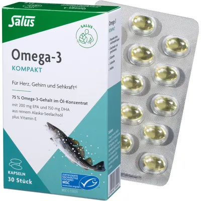 Obrázok produktu pre Salus Omega-3 Compact Capsules 30 kapsúl