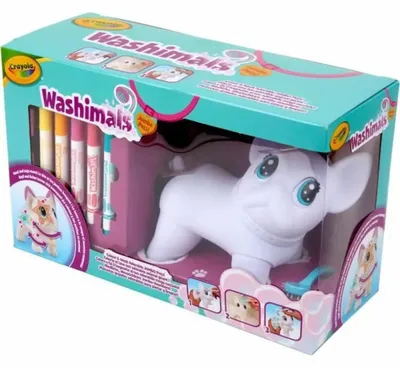 Zdjęcie produktu dla Crayola Washimals 74-0227, Zestaw do rysowania dla dzieci, 3 lat(a), Wielobarwny