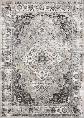 Immagine prodotto di Tappeto Tapiso VALLEY Moderno a pelo corto grigio Soggiorno 80 x 150 cm